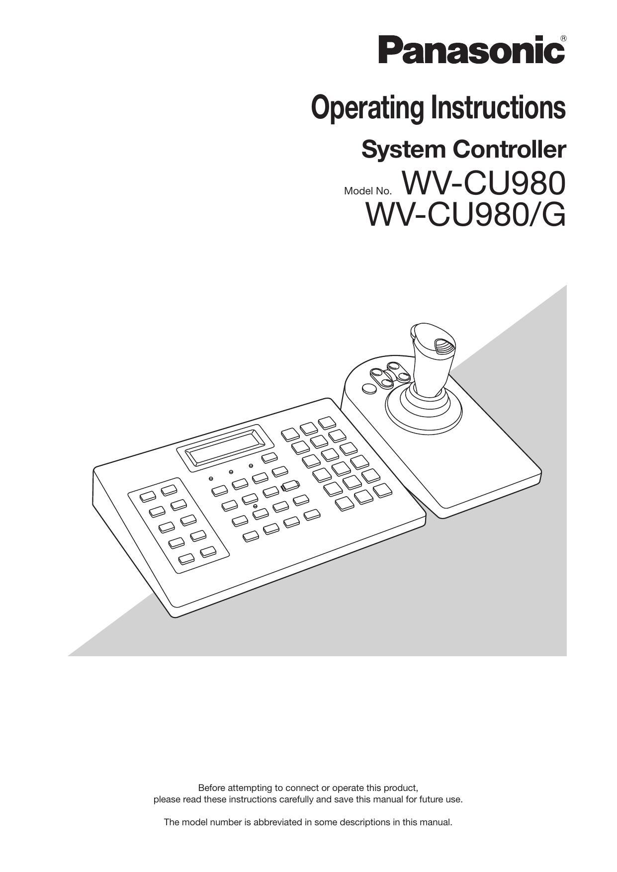 operating-instructions-system-controller-model-no-wv-cu980-wv-cu980g.pdf