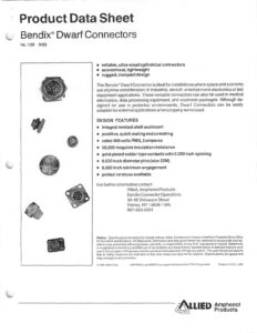 product-data-sheet-bendix-dwarf-connectors-no-109-985.pdf