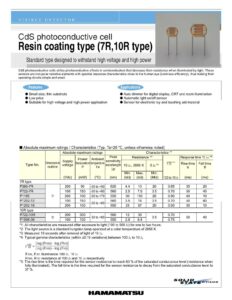 vis-b-l-e-d-ete-c-t-0-r-cds-photoconductive-cell-resin-coating-type-7r10r-type.pdf