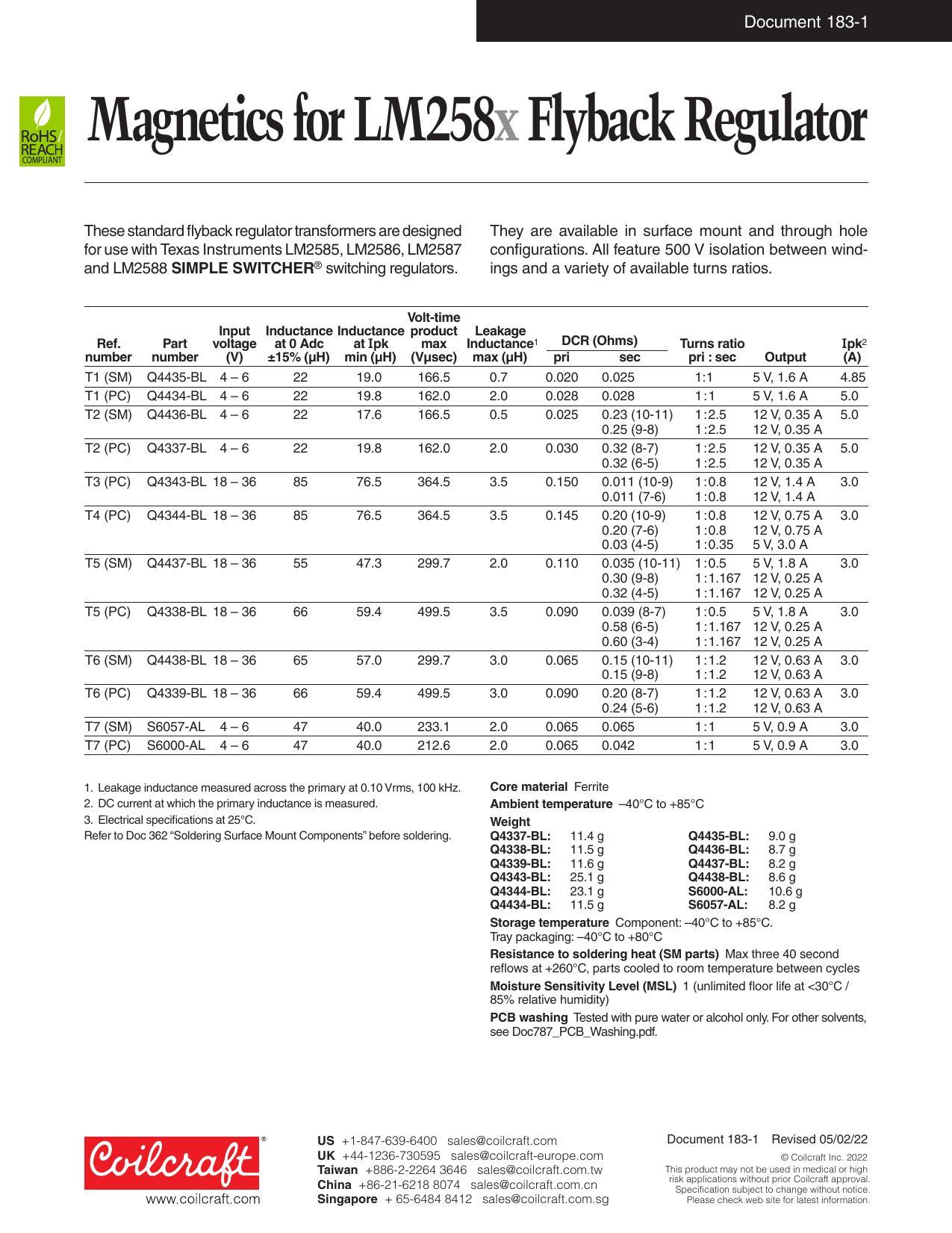 magnetics-for-lm258x-flyback-regulator.pdf