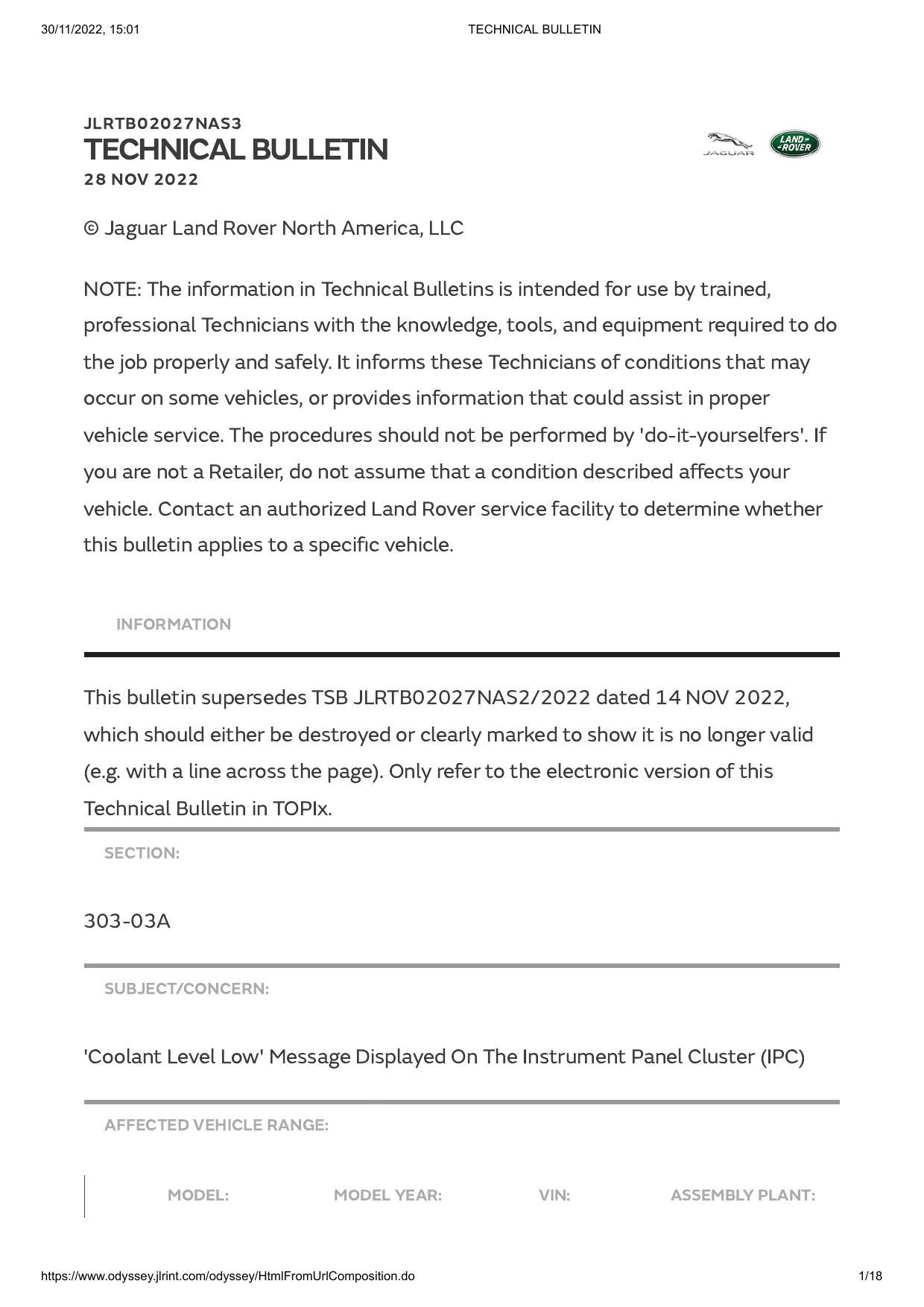 technical-bulletin-range-rover-velar-ly-and-f-pace-x761---coolant-level-low-message-displayed-on-the-instrument-panel-cluster-ipc.pdf