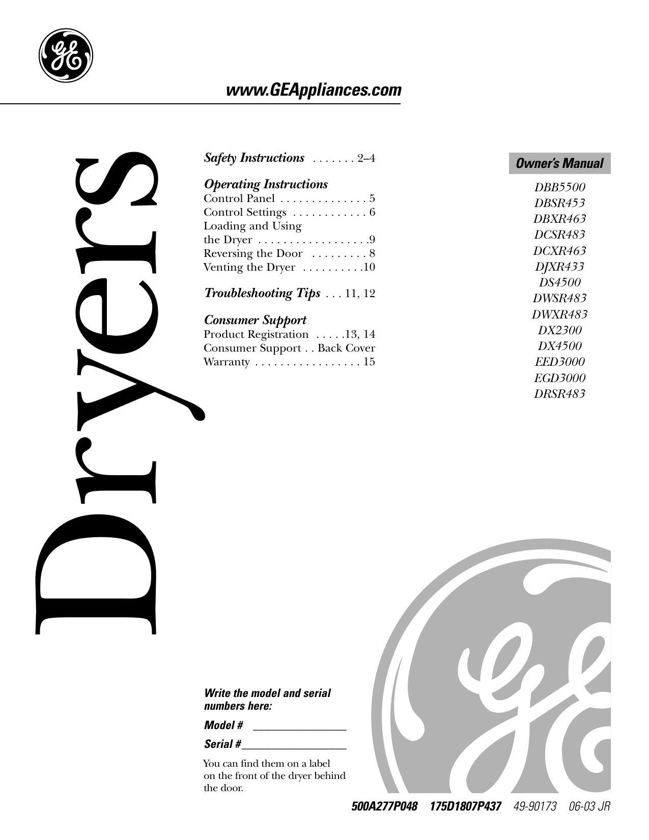 owners-manual-for-ge-dryer-models-dbb5500-dbsr453-dbxr463-dcsr483-dcxr463-djxr433-ds4500-dwsr483-dwxr483-dx2300-dx4500-eed3000-egd3000-and-drsr483.pdf