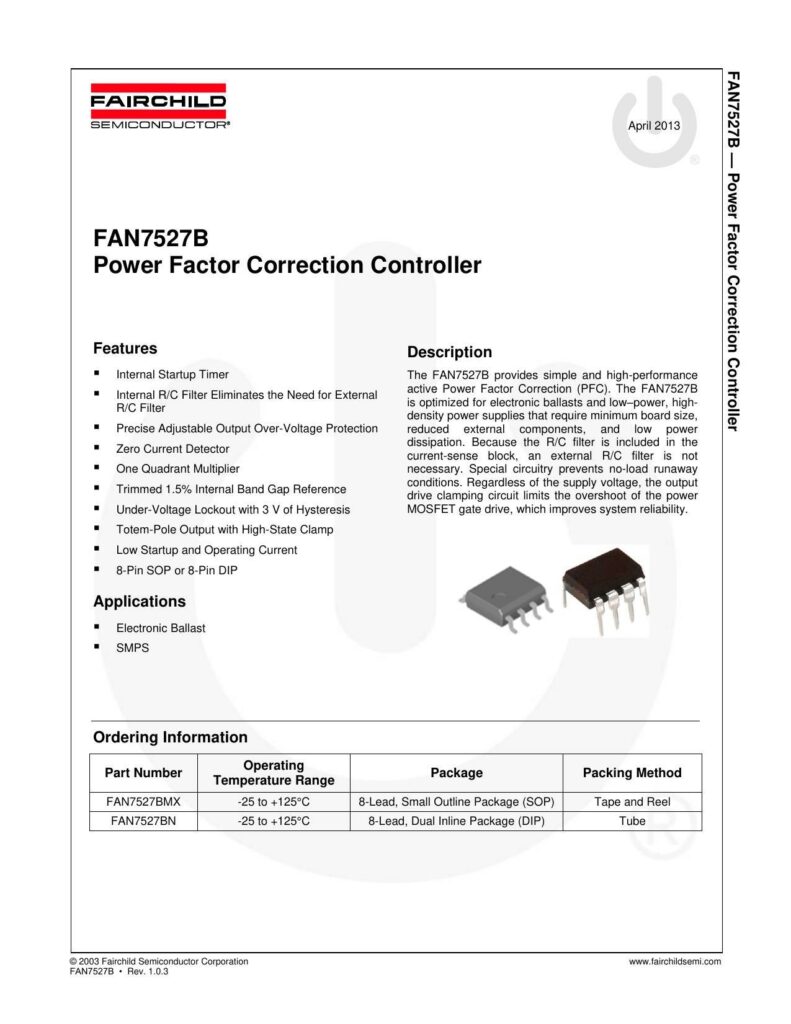 fan7527b-7-power-factor-correction-controller.pdf