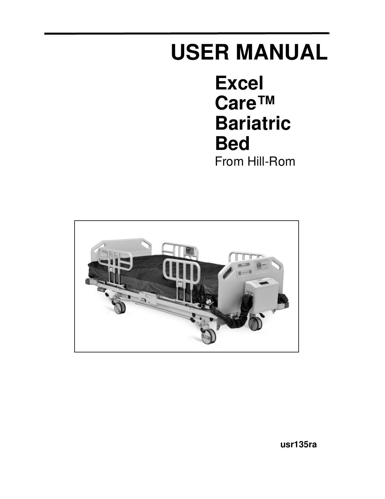 user-manual-excel-care-tm-bariatric-bed-from-hill-rom.pdf