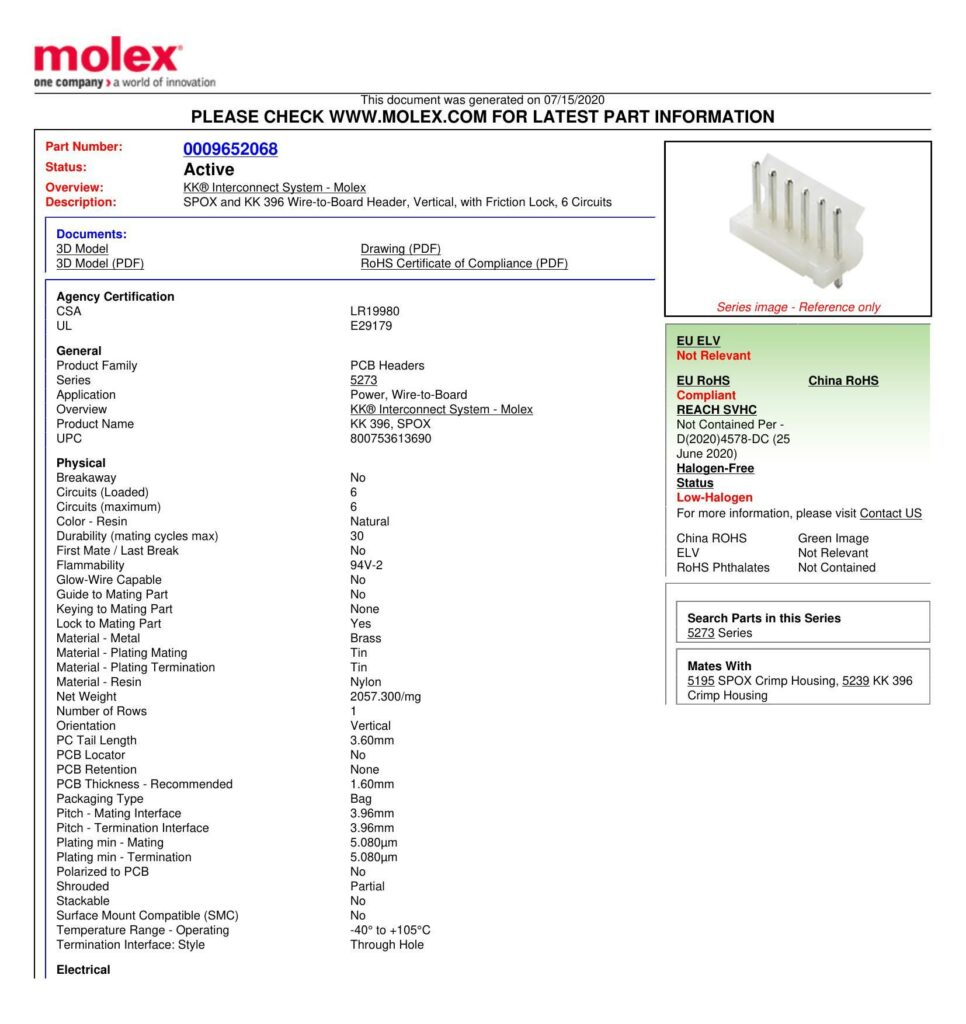 molex-spox-and-kk-396-wire-to-board-header-datasheet.pdf