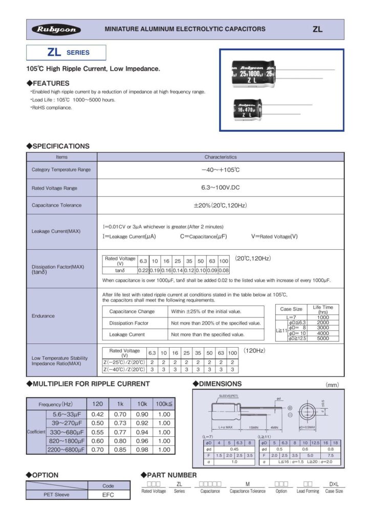 rubycon-miniature-aluminum-electrolytic-capacitors-zl-series.pdf