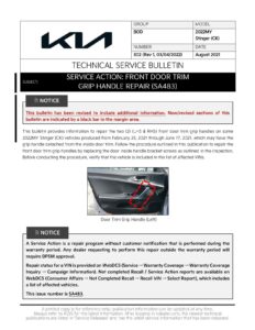 2022my-stinger-ck-technical-service-bulletin-front-door-trim-grip-handle-repair-sa483.pdf