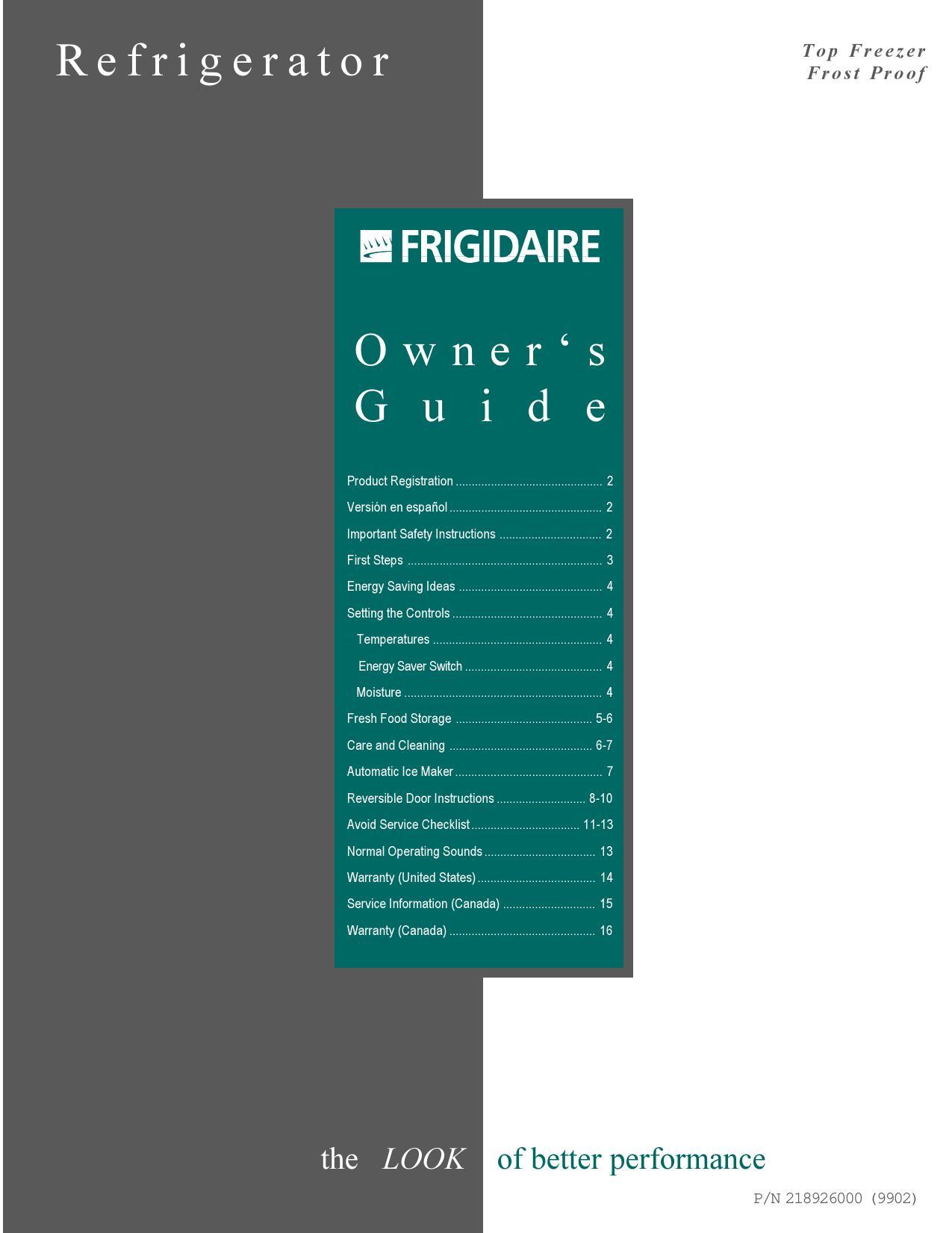 frigidaire-top-freezer-frost-proof-refrigerator-user-guide.pdf