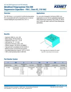 film-capacitors-ac-line-emi-suppression-and-rc-networks-metallized-polypropylene-film-emi-suppression-capacitors---f861-class-x2-310-vac.pdf