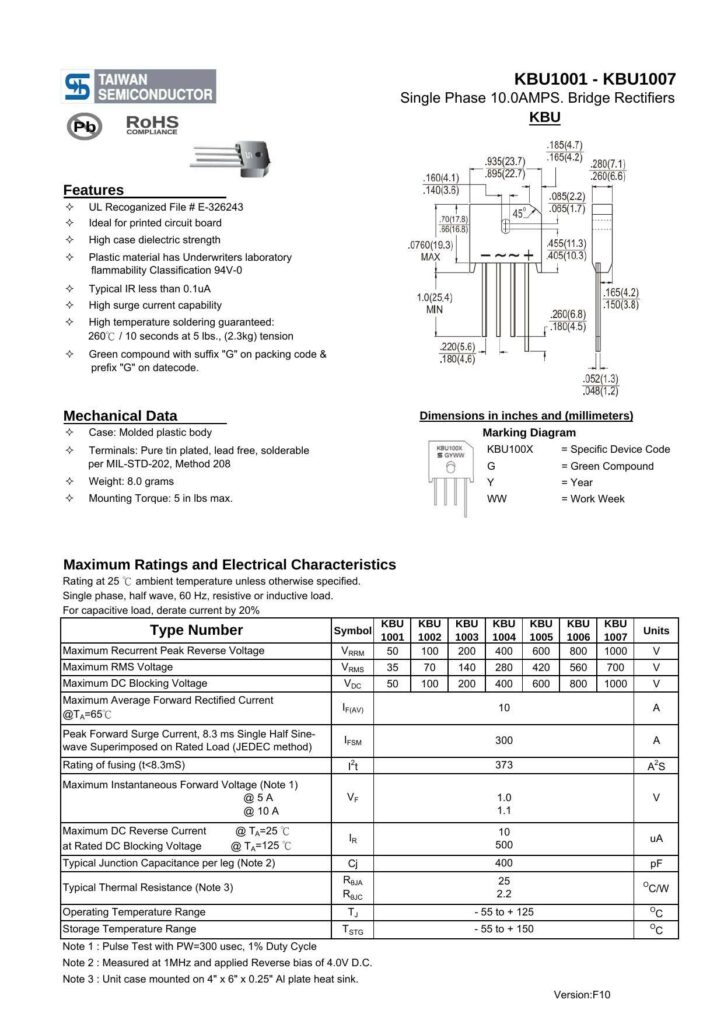 kbu1001-kbu1007-single-phase-100amps-bridge-rectifiers.pdf