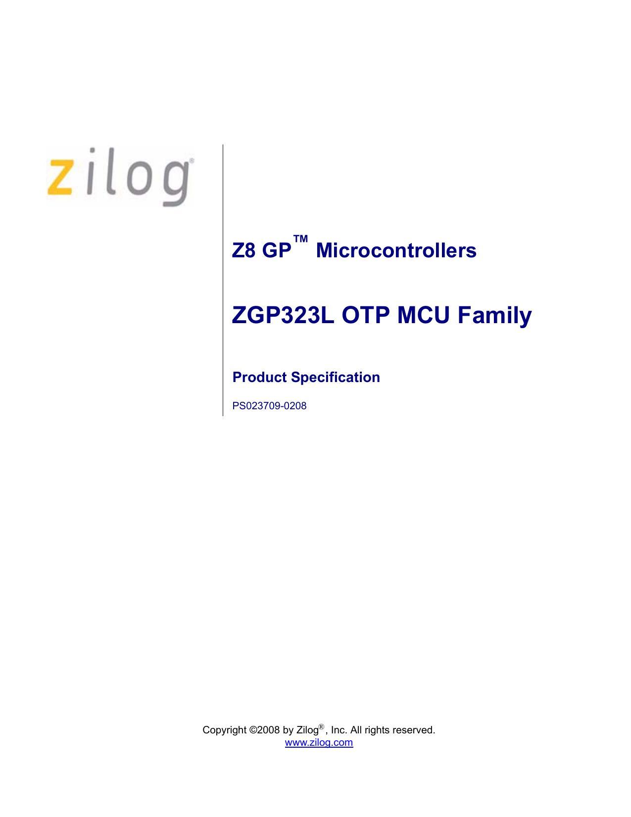 zgp323l-otp-mcu-family-product-specification.pdf