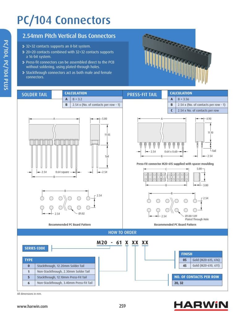pc104-connectors-254mm-pitch-vertical-bus-connectors.pdf