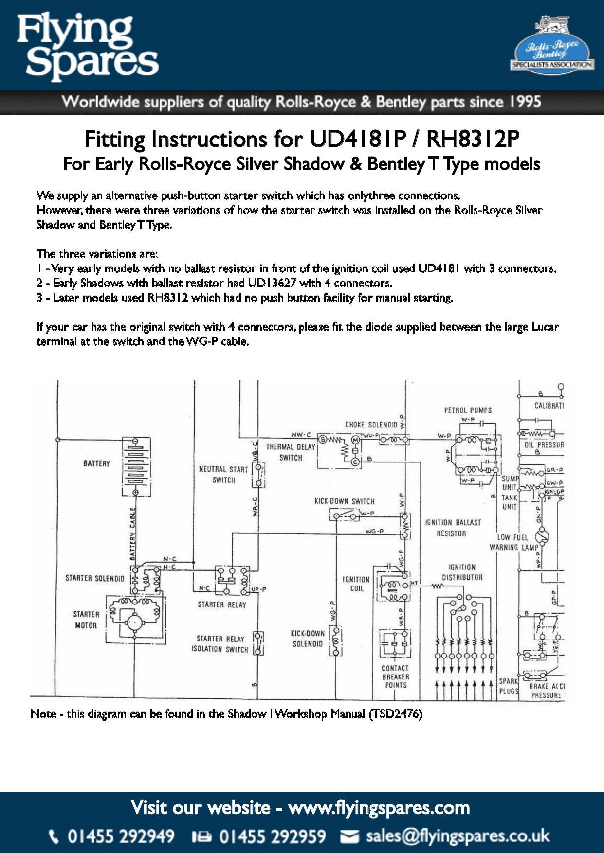 fitting-instructions-for-ud4i8ip-rh83-for-early-rolls-royce-silver-shadow-bentley-t-type-models.pdf