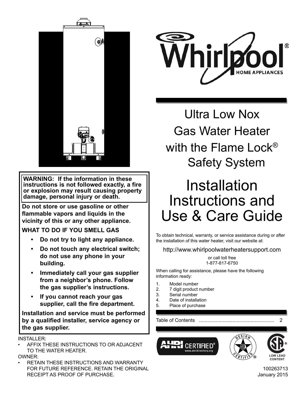 ultra-low-nox-gas-water-heater-with-the-flame-lock-safety-system-installation-instructions-and-use-care-guide.pdf