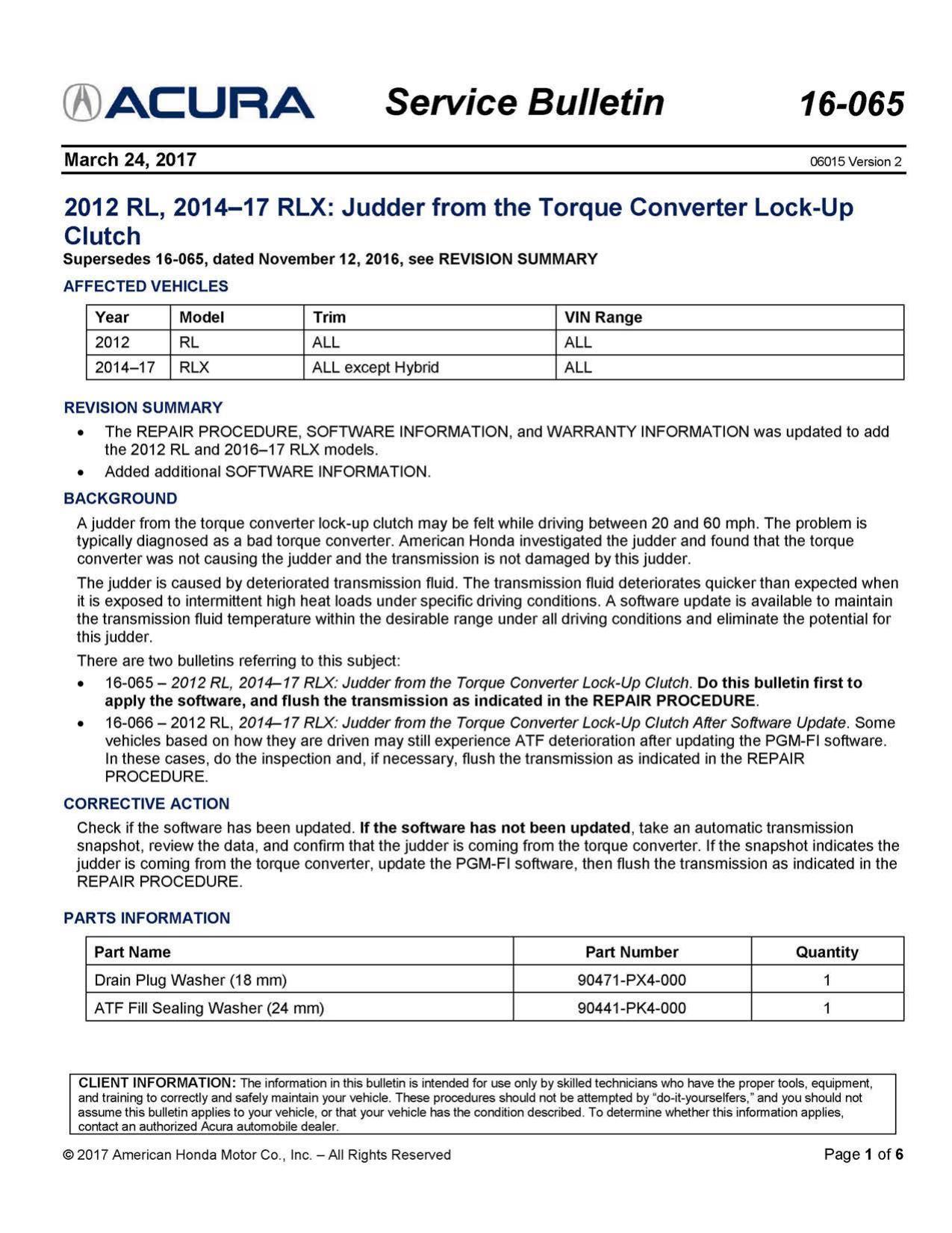 2012-2017-acura-rl-and-rlx-service-bulletin-judder-from-the-torque-converter-lock-up-clutch.pdf