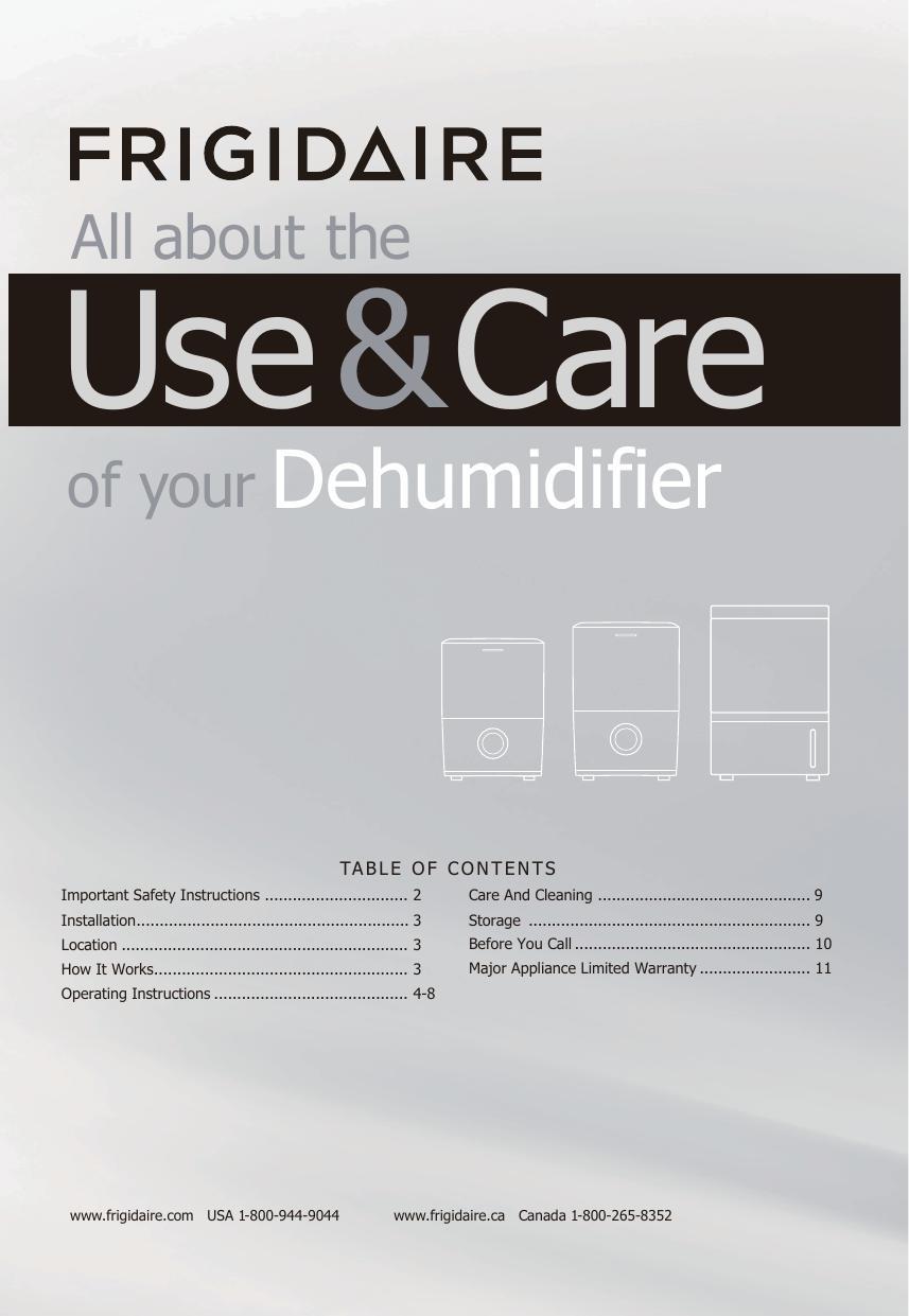 frigidaire-dehumidifier-use-care-manual.pdf