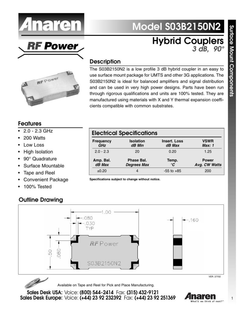 anaren-model-s03b2150n2-3-db-hybrid-couplers-rf-power.pdf