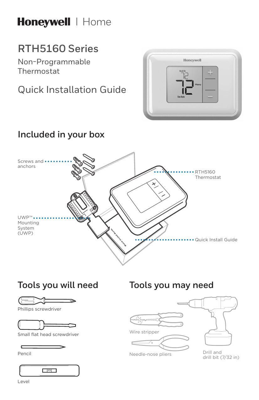 honeywell-home-rth516o-series-non-programmable-thermostat-quick-installation-guide.pdf