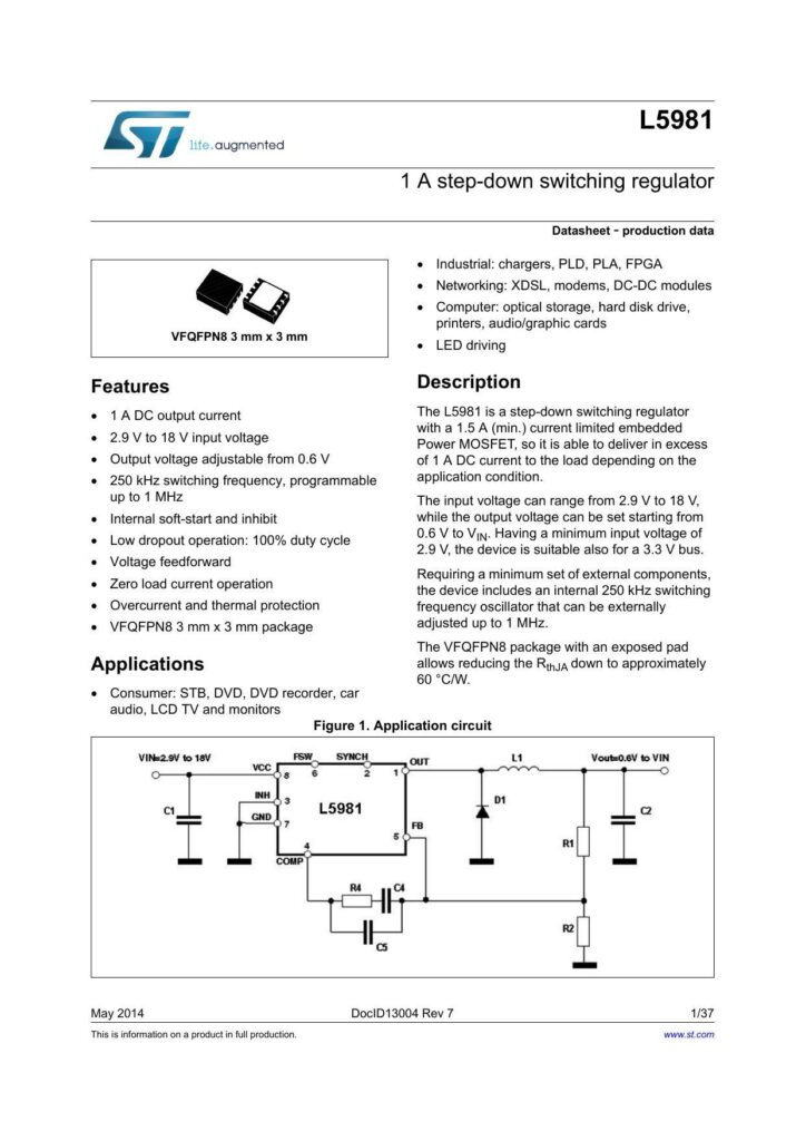 l5981-1-a-step-down-switching-regulator.pdf