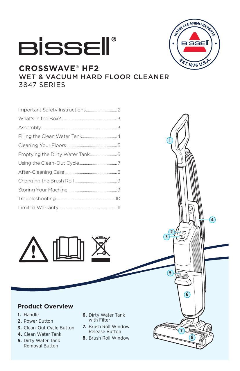 crosswave-hf2-wet-vacuum-hard-floor-cleaner-3847-series-user-manual.pdf