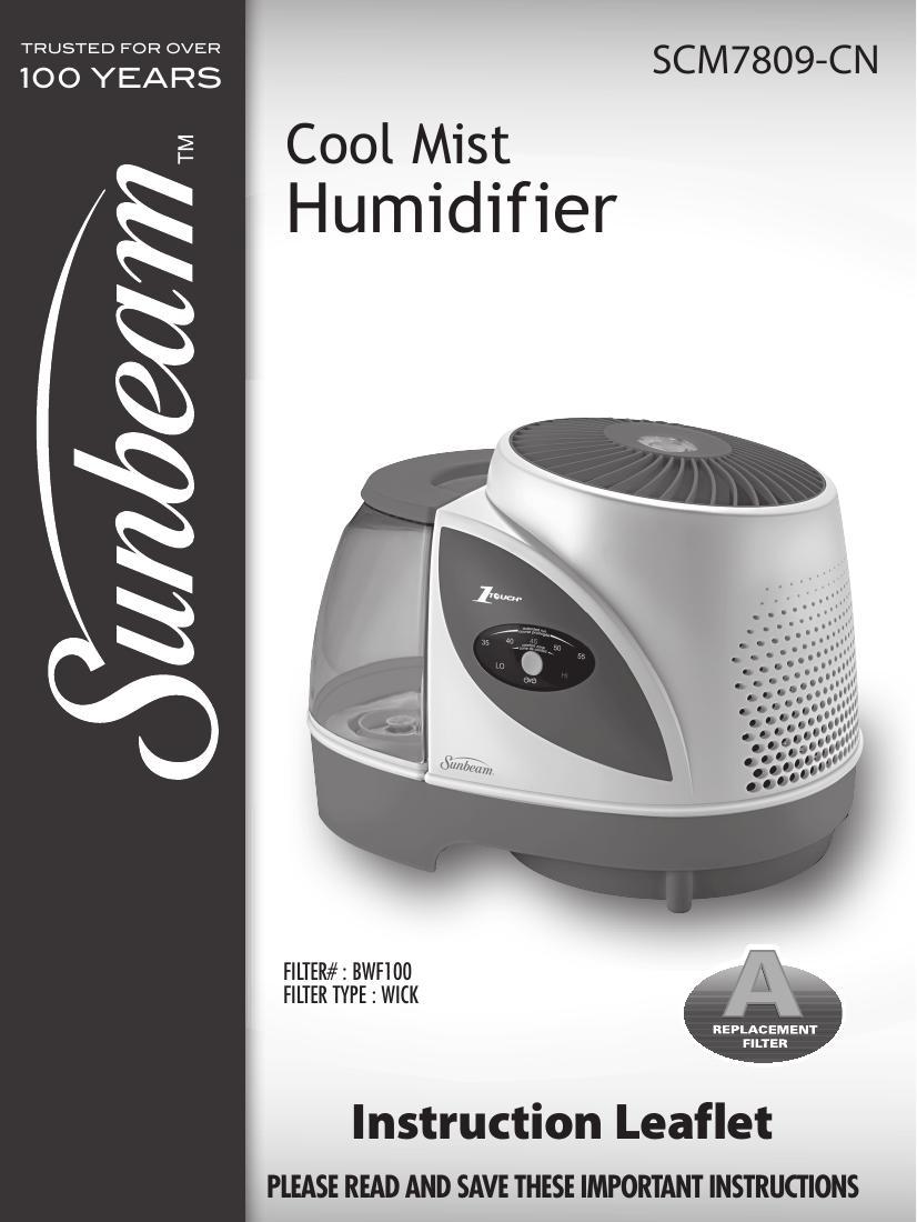 sunbeam-cool-mist-humidifier-model-scm7809-cn-instruction-leaflet.pdf