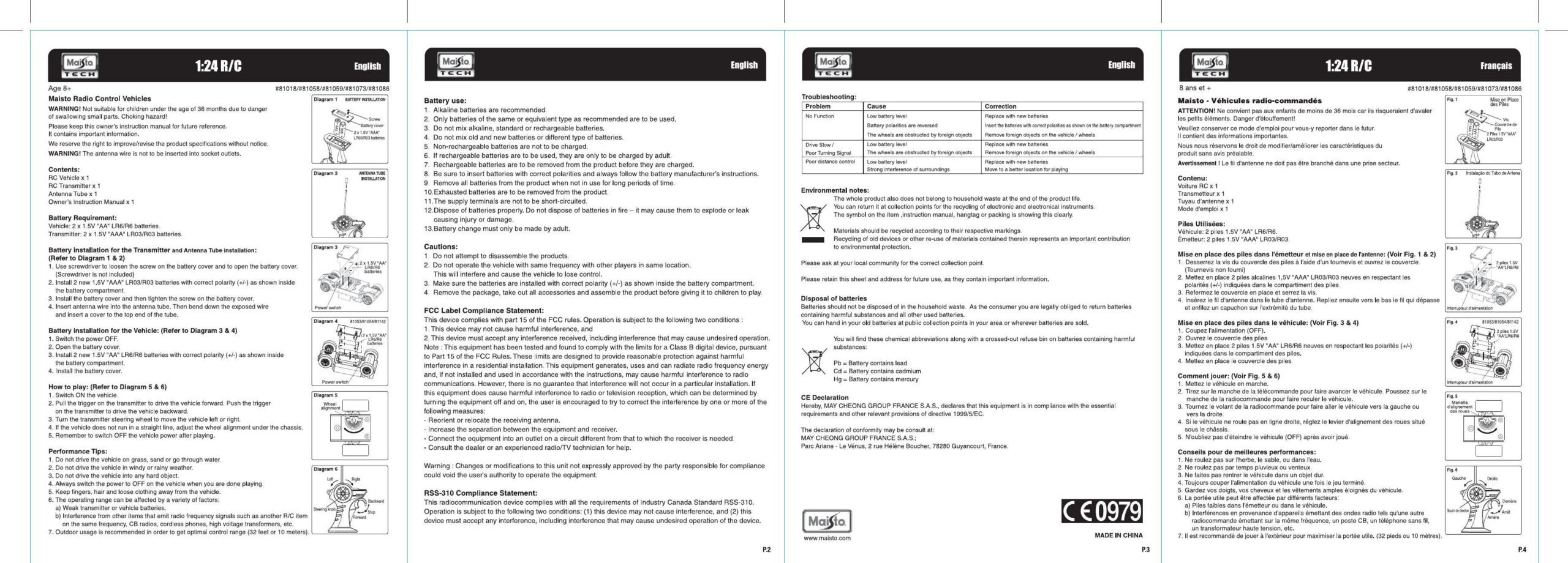 maisto-124-rc-radio-control-vehicle-owners-instruction-manual.pdf