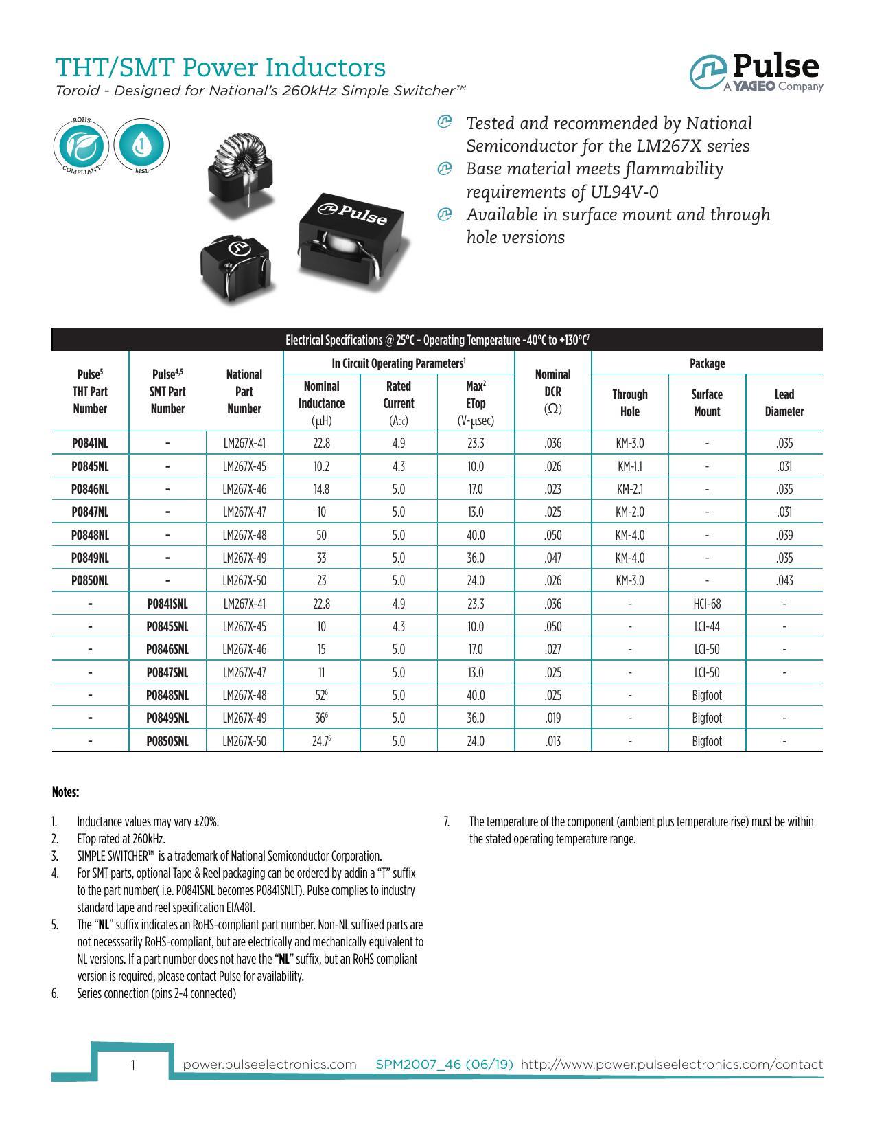 thtsmt-power-inductors-toroid-designed-for-nationals-260khz-simple-switcher.pdf