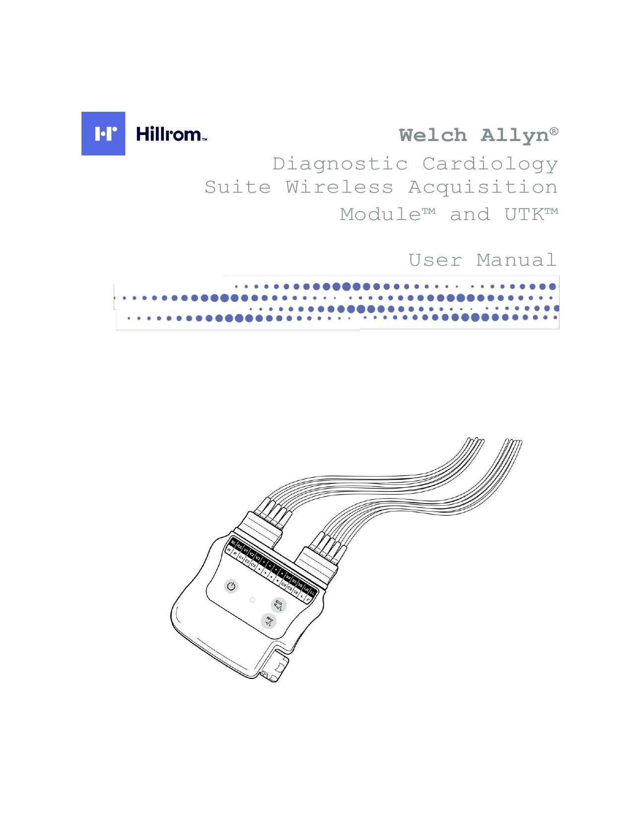 welch-allyn-diagnostic-cardiology-suite-wireless-acquisition-module-and-utk-user-manual.pdf