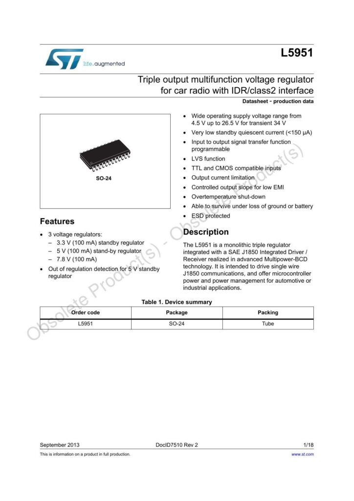 l5951-triple-output-multifunction-voltage-regulator-for-car-radio-with-idriclass2-interface.pdf