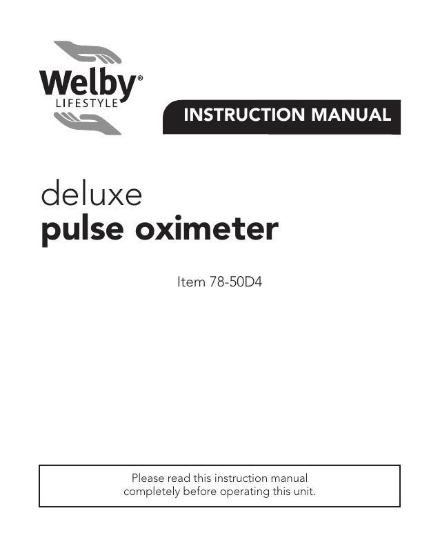 welby-lifestyle-deluxe-pulse-oximeter-instruction-manual.pdf