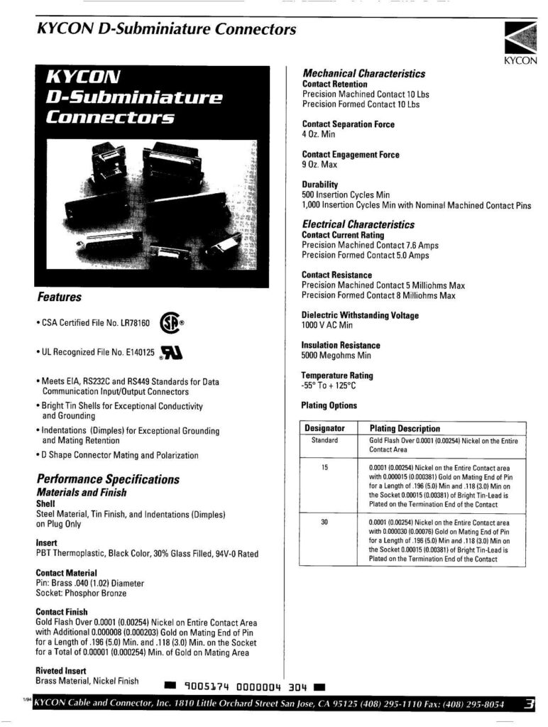 kycon-d-subminiature-connectors.pdf