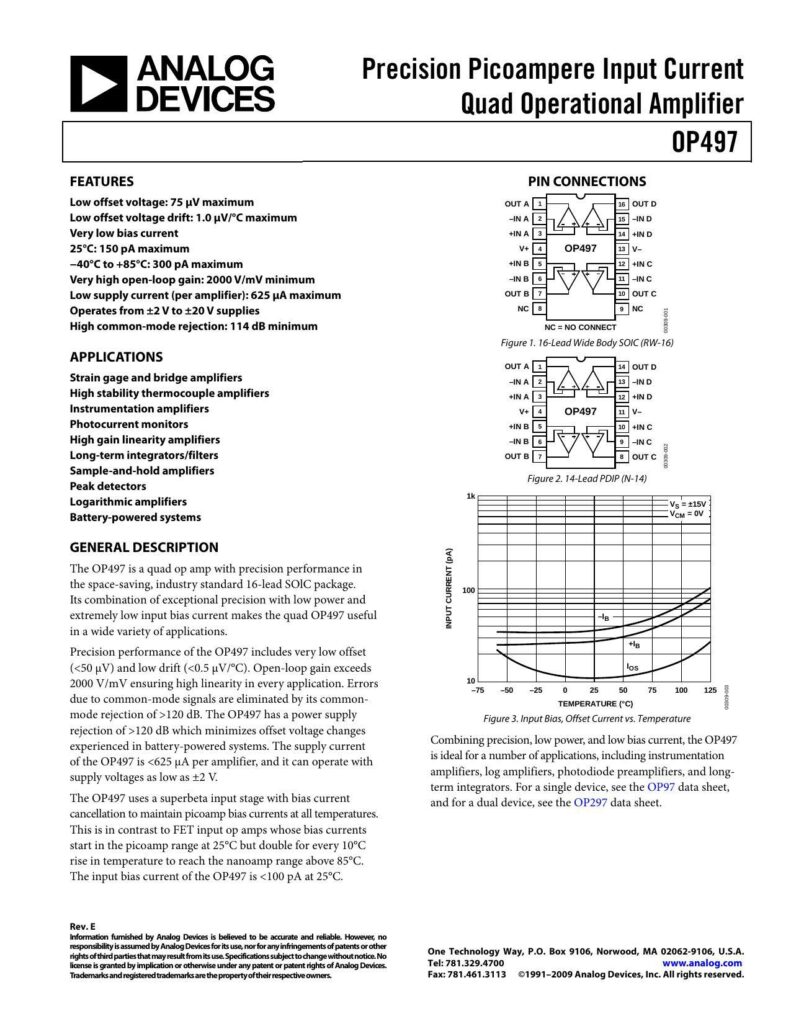 op497-precision-picoampere-input-current-quad-operational-amplifier.pdf