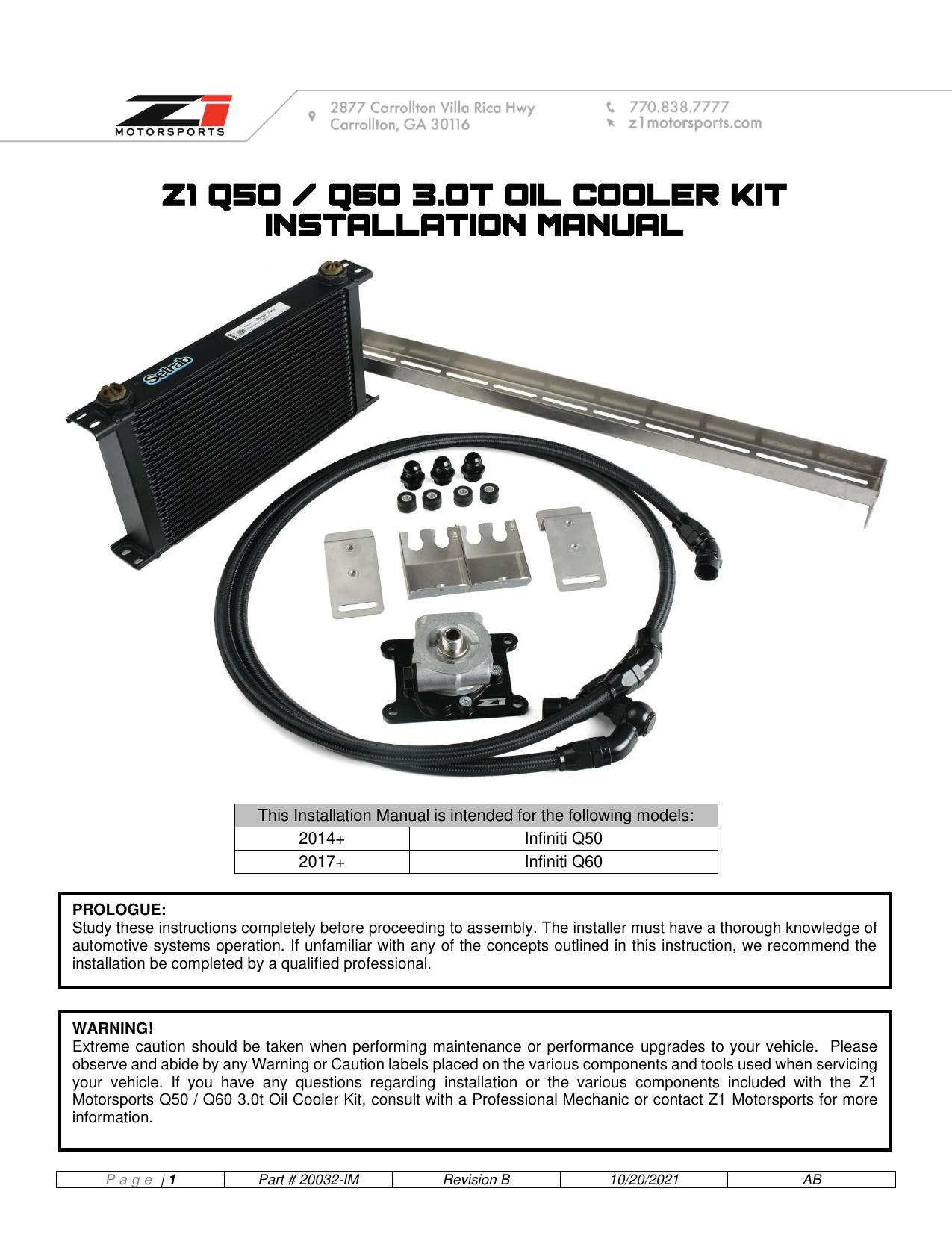 z1-motorsports-q50-q60-30t-oil-cooler-kit-installation-manual-for-2014-infiniti-q50-and-2017-infiniti-q60.pdf