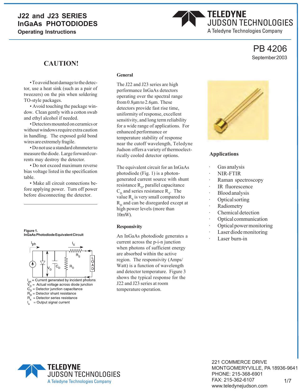 j22-and-j23-series-ingaas-photodiodes-operating-instructions.pdf