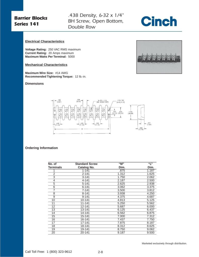 438-density-6-32-x-14-bh-screw-open-bottom-double-row-barrier-blocks-series-141.pdf