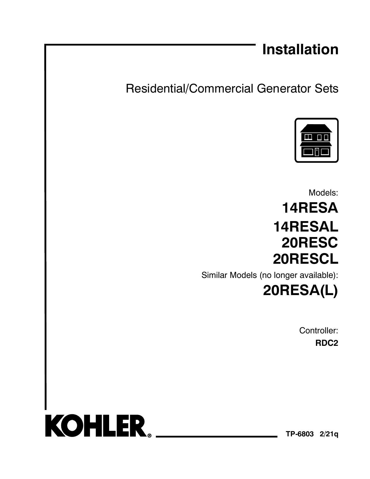 kohler-residentialcommercial-generator-sets-user-manual-models-14resa-14resal-20resc-20rescl.pdf