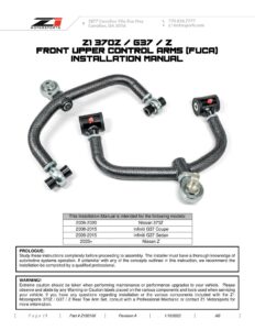 front-upper-control-arms-fuca-installation-manual-for-2009-2020-nissan-370z-2008-2015-infiniti-g37-coupe-2009-2015-infiniti-g37-sedan-and-2023-nissan-z.pdf