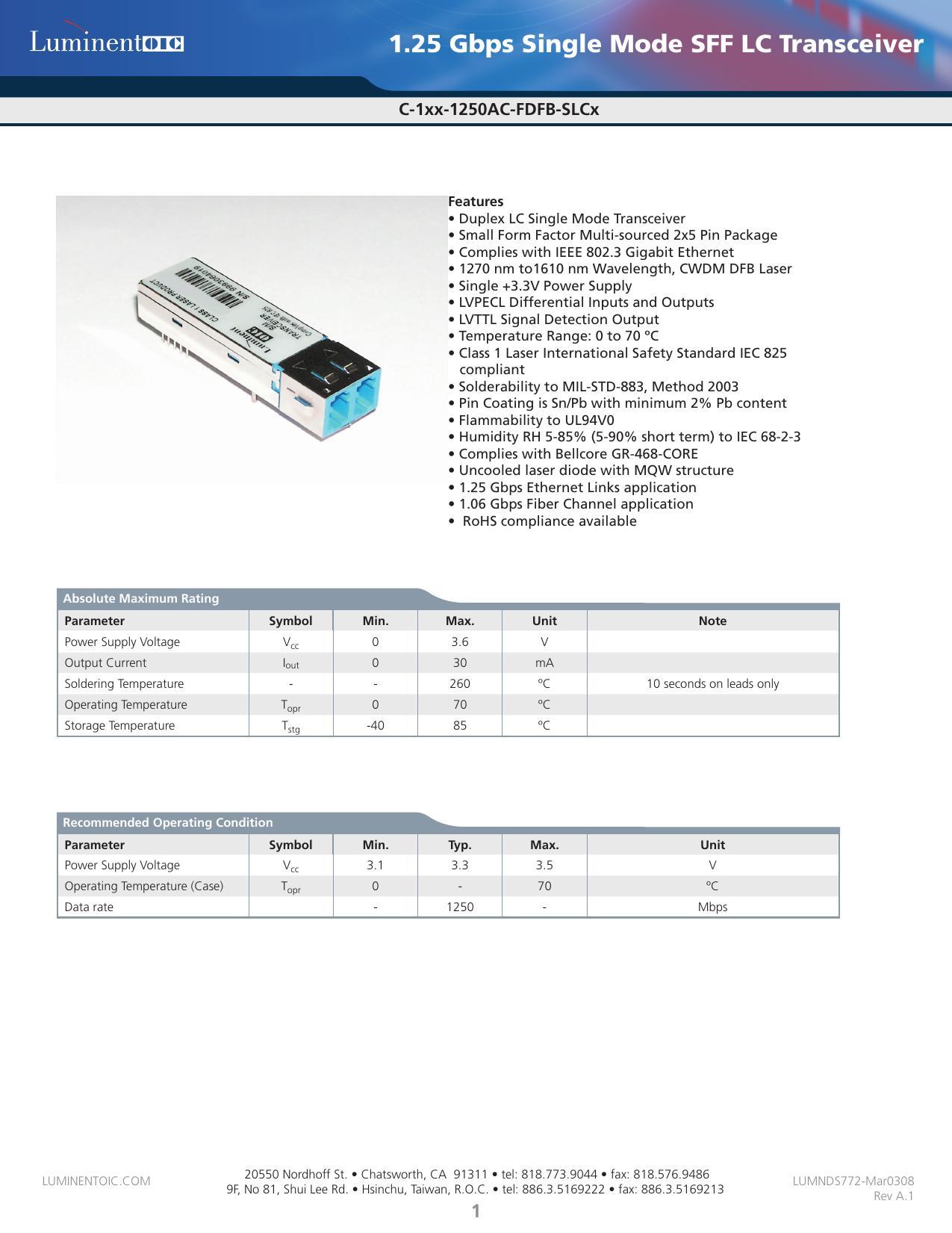 125-gbps-single-mode-sff-lc-transceiver.pdf