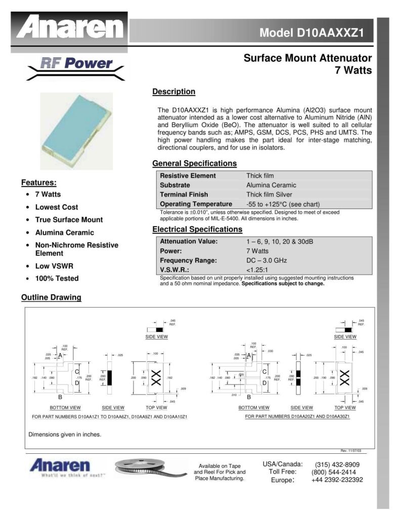 model-dioaaxxzi-surface-mount-attenuator-7-watts.pdf