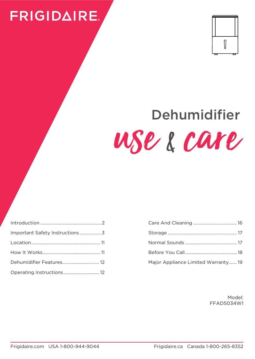 frigidaire-dehumidifier-model-ffadso34wi-user-manual.pdf