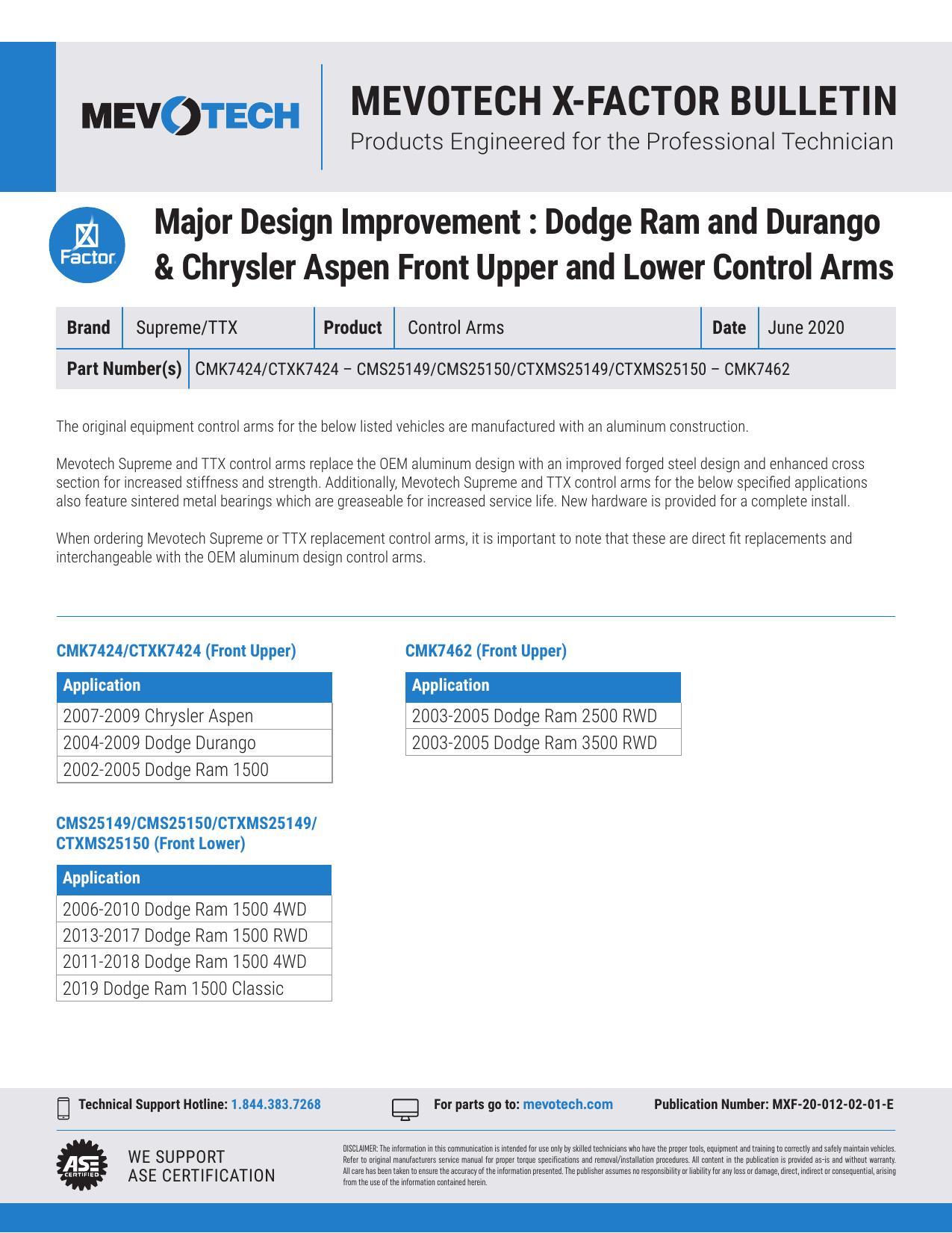 mevotech-x-factor-bulletin-dodge-ram-and-durango-chrysler-aspen-front-upper-and-lower-control-arms.pdf