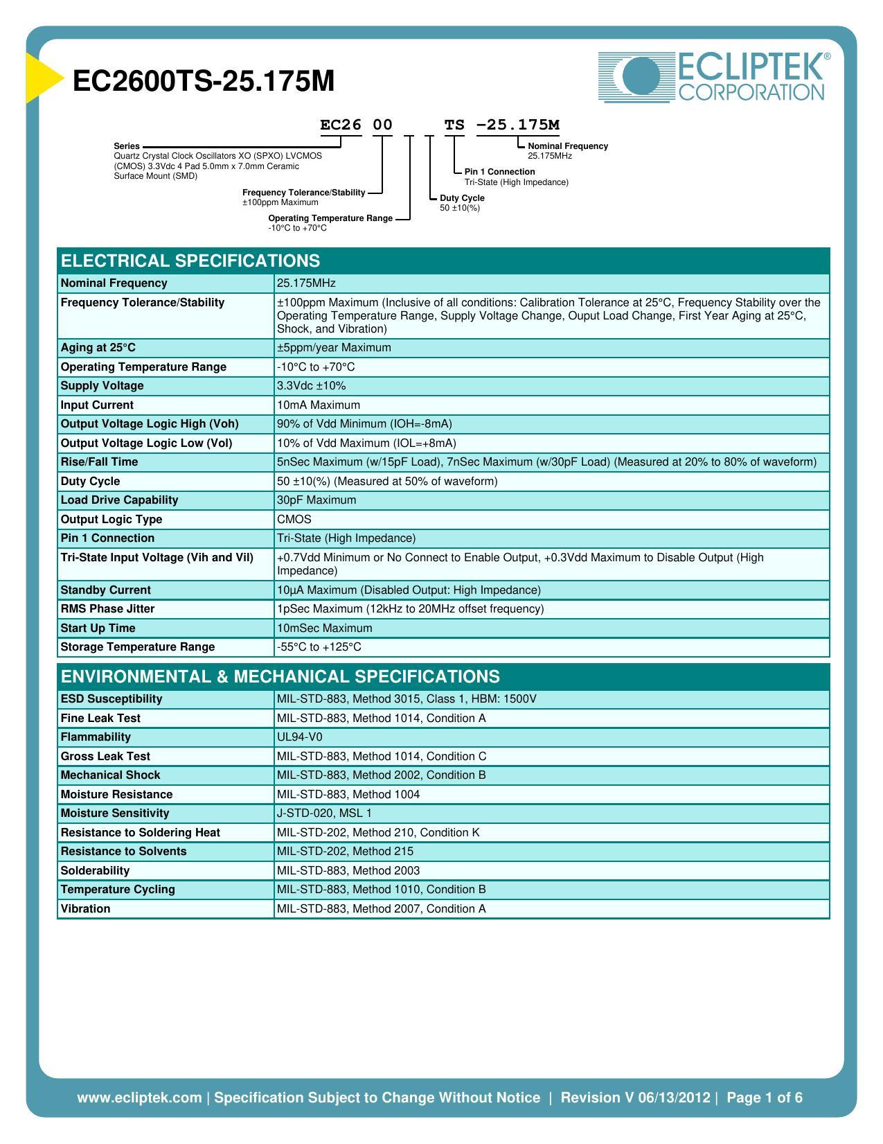 eczgoots-25175m-series-quartz-crystal-clock-oscillators-xo-spxo-lvcmos-cmos-3vdc.pdf