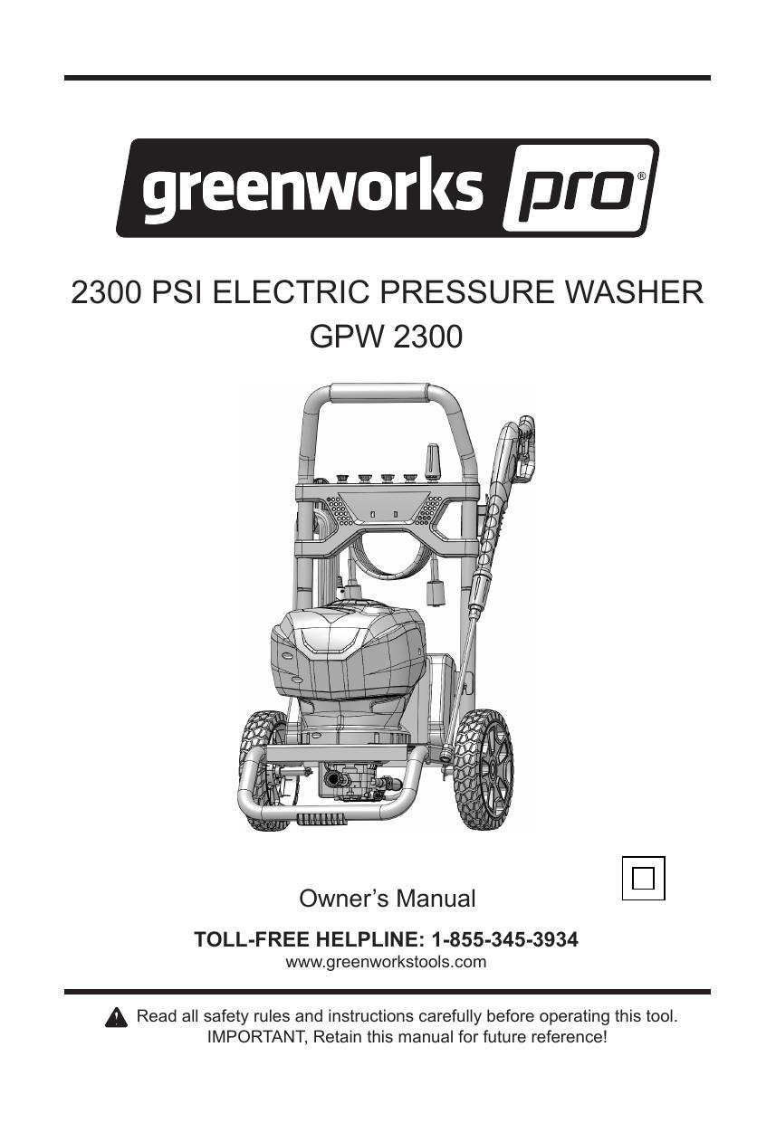 greenworks-pro-2300-psi-electric-pressure-washer-gpw-2300-owners-manual.pdf