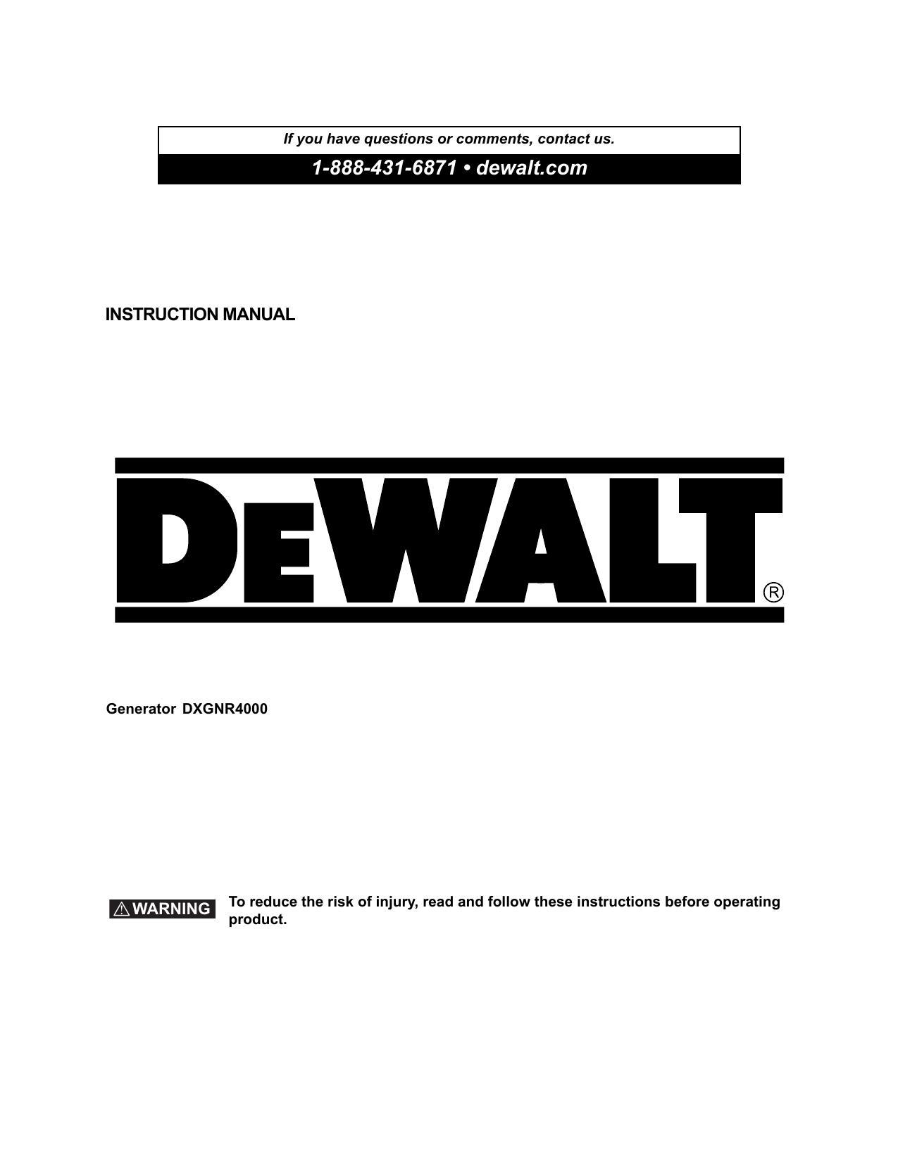 owners-manual-for-portable-generator-dehl-generator-dxgnr4000.pdf