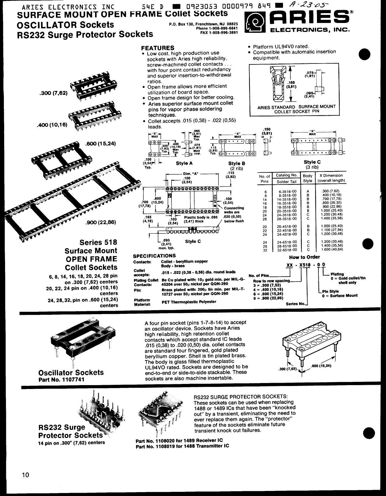 aries-surface-mount-open-frame-collet-sockets.pdf