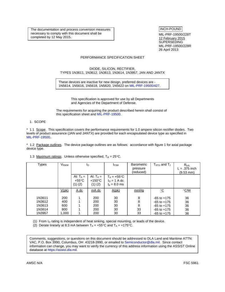 performance-specification-sheet-diode-silicon-rectifiertypes-1n3611-1n3612-1n3613-1n3614-1n3957-jan-and-jantx.pdf