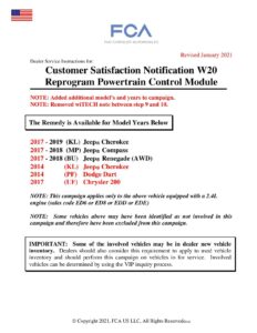 customer-satisfaction-notification-w2o-reprogram-powertrain-control-module-for-2014-2019-jeep-cherokee-jeep-compass-jeep-renegade-dodge-dart-and-chrysler-200.pdf