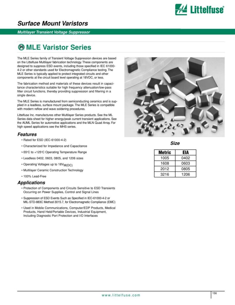 littelfuse-surface-mount-varistors-multilayer-transient-voltage-suppressor-mle-varistor-series.pdf