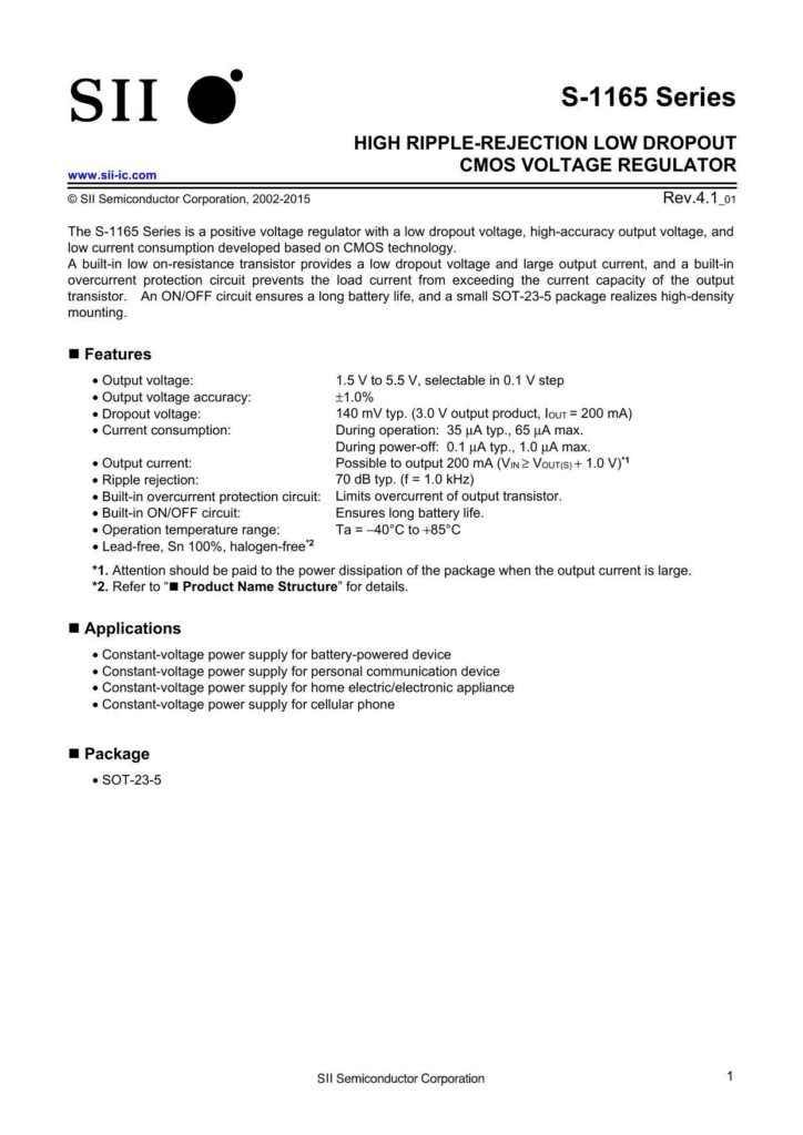 high-ripple-rejection-low-dropout-cmos-voltage-regulator-s-1165-series.pdf