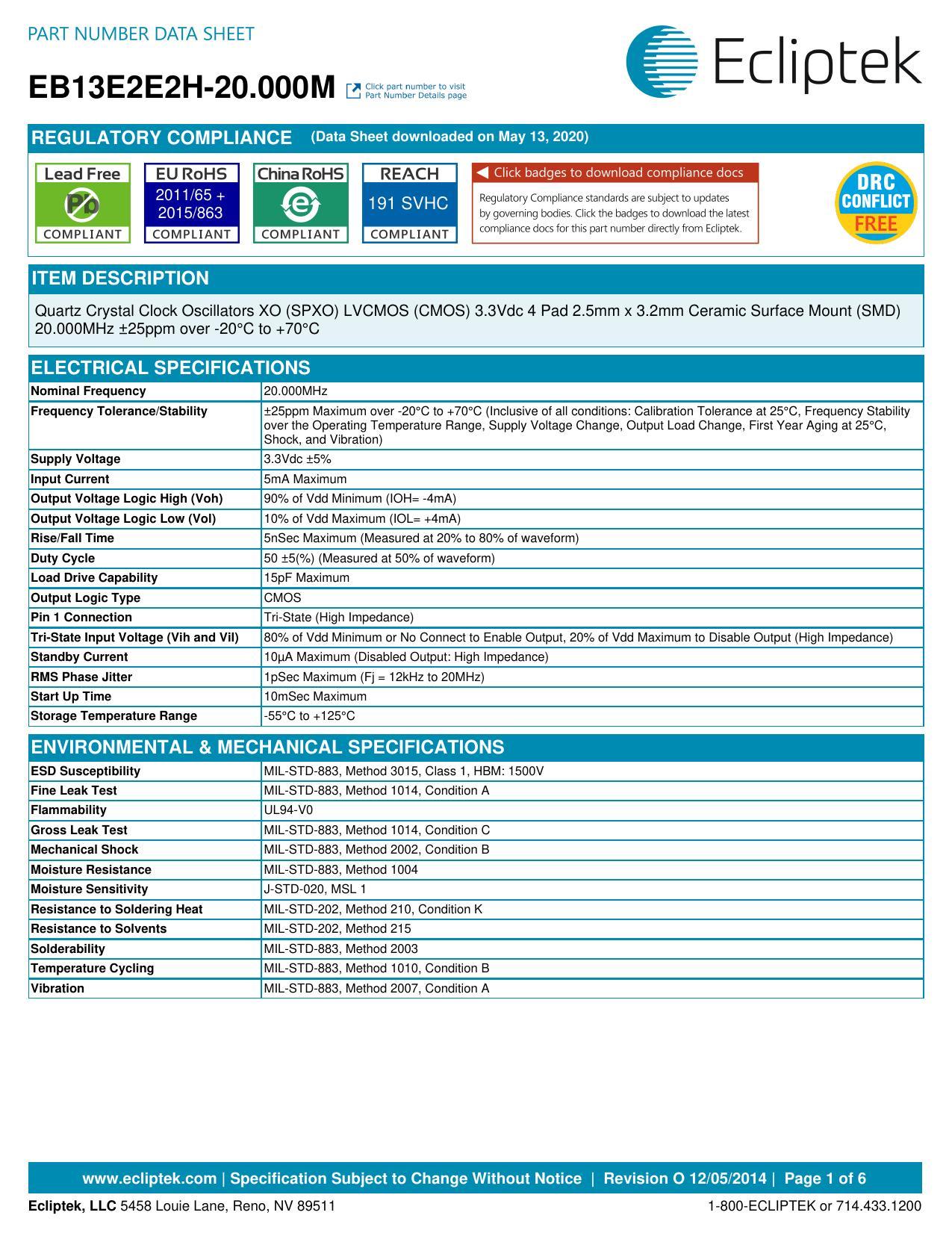 eb13eze2h-oooom-quartz-crystal-clock-oscillators-xo-spxo-lvcmos-cmos-33vdc-4-pad-25mm-x-32mm-ceramic-surface-mount-smd-20ooomhz-25ppm-over--20c-to-708c.pdf